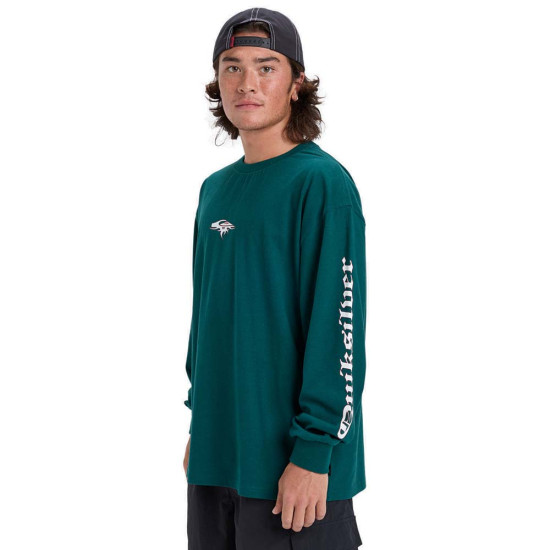 Quiksilver Ανδρική μακρυμάνικη μπλούζα Mercury Old English - Long Sleeve T-Shirt